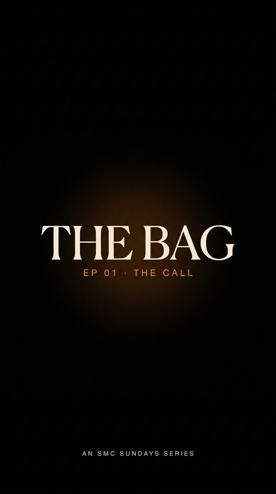 THE BAG title card